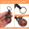 Villcase Keychain 00cm Llavero Cowboy Sombrero Vaquero