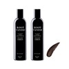 KIWABI Gray Hair Dyeing Shampoo Dark Brown 2-Piece Set Color