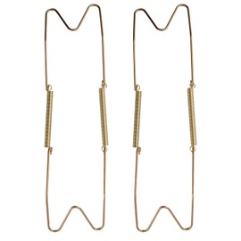 QLING 2 Pieces Wall Plate Hangers Decorative Dish Holder 8"/10"/12"/14"/16" Invisible Plate Hangers Wall Hangers As Pictured, 12"