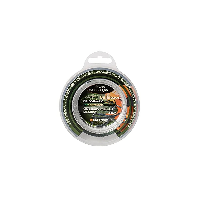 Prologic Mimicry Green Helo Leader 100 m Green - Leader