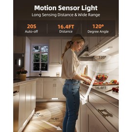 EZVALO Under Cabinet Lighting with Charging Station, Rechargeable Closet Lights, Motion Sensor Light Indoor, 3 Color Temps, Dimmable Wireless Motion Activated Cabinet Lights for Kitchen,Pantry(6 Pcs)