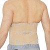 NEOtech Care Adjustable Compression Back Brace Lumbar Support Belt, Beige,