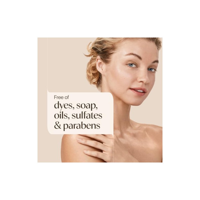 Aveeno Limpiador de espuma transparente de complexión, 6 onzas