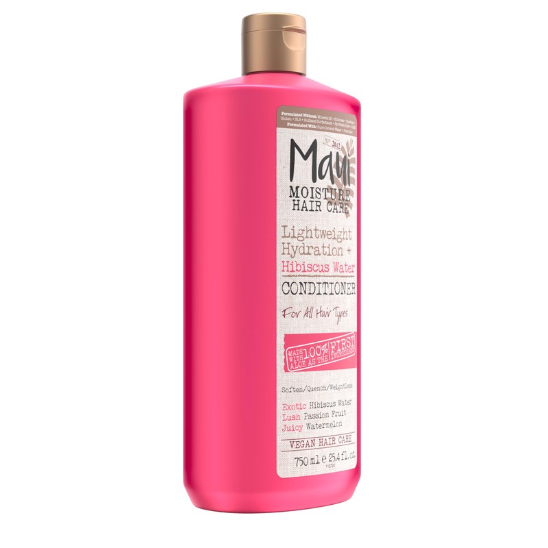 Maui Moisture Lightweight Hydration + Hibiscus Water Conditioner, Nourishing Conditioner