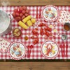 TAKEALOOKO 96 Pcs Crawfish Boil Party Supplies, Red White Crawfish