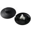AllGIFT Foot Pedal Push Switch 2pcs Round Floor Foot Inline