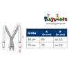 Playshoes Unisex Kids Fully Adjustable Elasticated Suspenders Braces, Blue (Navy),