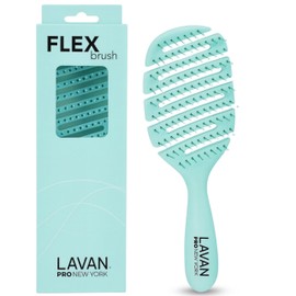 LAVANPRO New York Flex Detangling Hair Brush (Turquoise)