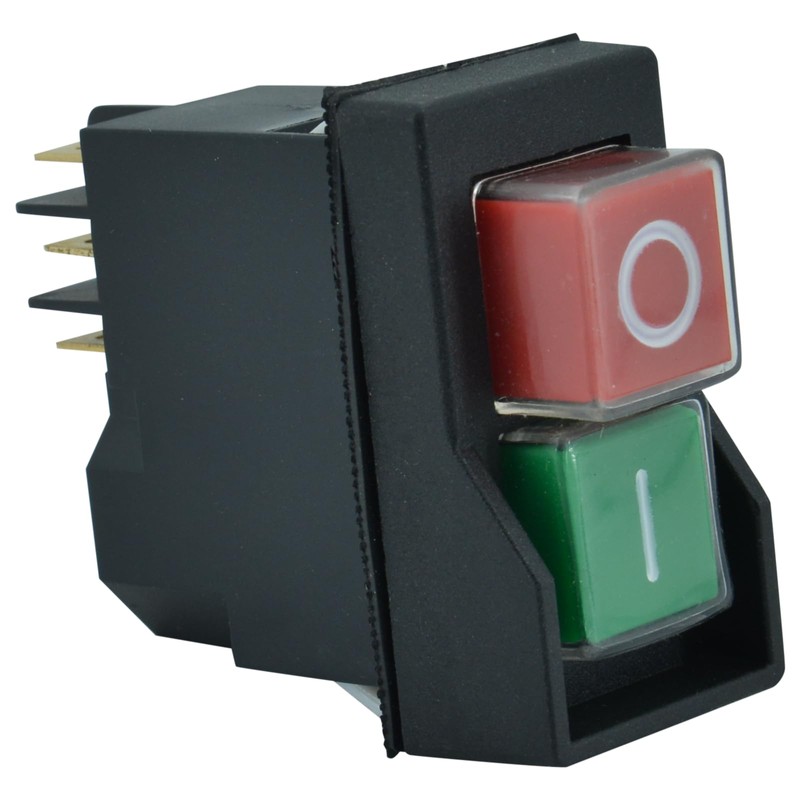 Push Button Switch Compatible with DKLD LDZ-6-4 6-pin 18A 127V