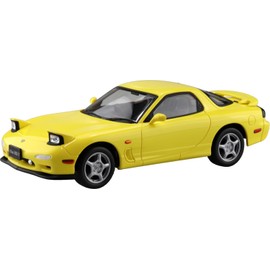 Aoshima Bunka Kyozai 1/32 Raku Plastic Snap Kit No.04-CY Amfini FD3S RX-7 Competition Yellow Mica Color Coded Plastic Model (Automotive)