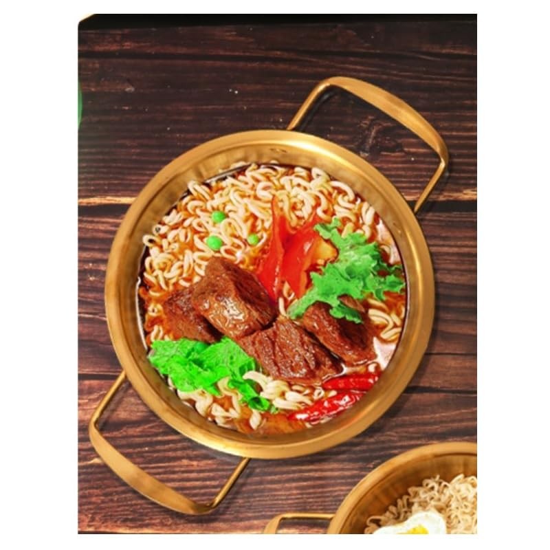 BOENLU Korean Ramen Pot Korean Cooking Pot Instant Noodle Pot