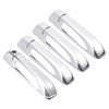 X AUTOHAUX 4pcs Chrome Plated ABS Exterior Side Door Handle