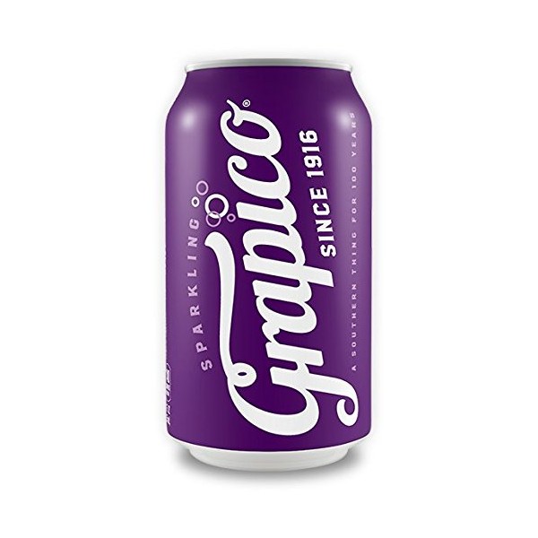 3 Set of 12 - Grapico Sparkling Grape Soda -