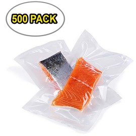 APQ Pack of 500 Co-Extruded Vacuum Pouches, Clear 12 x 15. Vacuum Food Bags 12x15. Thickness 3 mil Thick. Polyethylene Bags for Packing and Storing. Perfect for Industrial, Food Service.