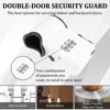 French Door Security Lock, 3-Digit Zinc Alloy Double Door Handle