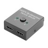 QIANRENON HDMI 1 in 2 Out Splitter Adapter 4K@60hz HDMI