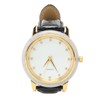 Alloy Quartz Movement Watch Men Elegant Shiny Rhinestone Watch with