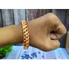 SHINDE EXPORTS adjustable Pure Copper Bracelet/Kada 60gm Brown for Men