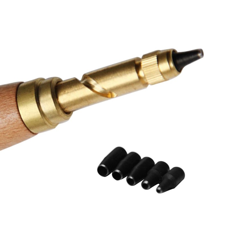 Kangkang@ Handheld Leather Waistband Watchband Belt Hole Eyelets Screw Hole