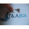 T&A JIGS 25 1/8 oz  Jigs Saltwater Circle Hooks Jig Heads  SPARKIE  Lot of 25 T&A JIGS
