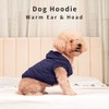 Vecomfy Sudadera con capucha para perro extra cálida con forro
