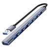 ROOMIE hivE USB Extender Hub, 3.0, 7 Ports Aluminium Hub
