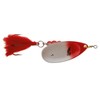 Spinner - Mepps Aglia Extra Gross red/white Size: 7 -