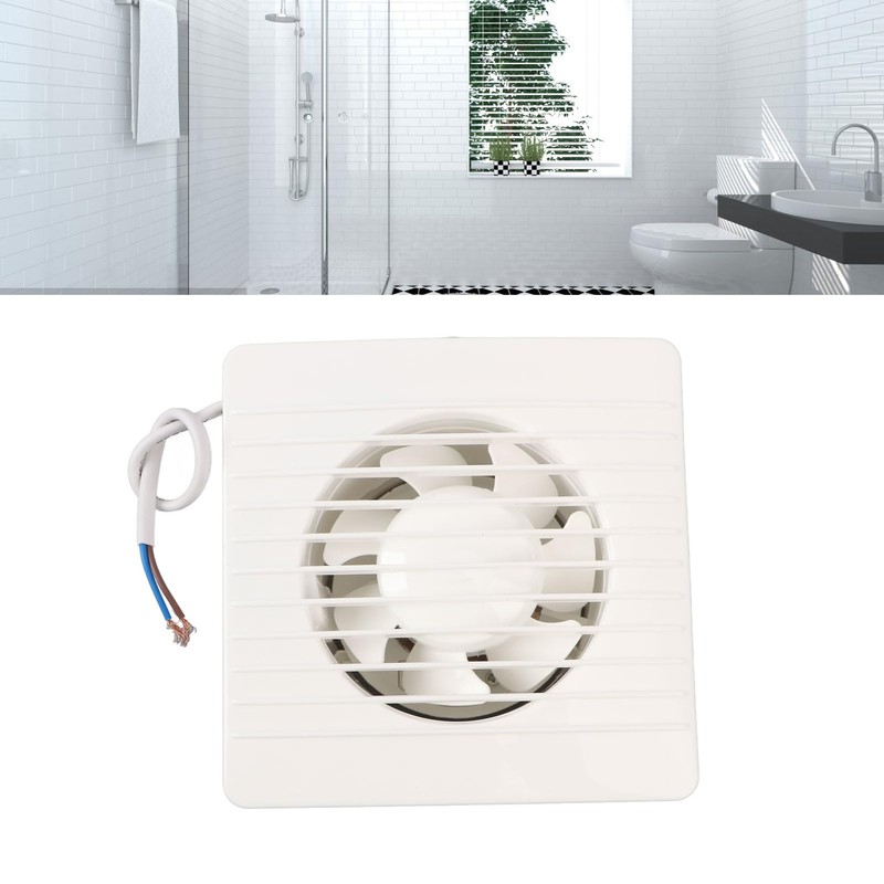 Fdit 4 Inch Wall Mounted Exhaust Fan, ABS Ventilation Fan,