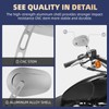 Motorcycle Mirrors,Chrome CNC Handlebar Mirrors for for 1982-2024 Harley Road