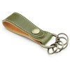 Avis Tochigi Leather Key Ring, Made in Japan, Cowhide Leather,