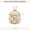 MACKENZIE-CHILDS Enamel Lidded Sugar Bowl, Small Serving Bowl with Lid,