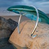 Faux Clip-On Nasenring 24g - 925 Sterling Silber - Kein