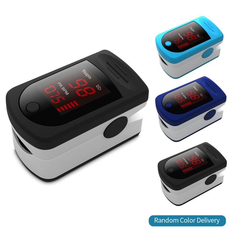 Digital Fingertip Pulse Oximeter LED Display Blood Oxygen Sensor Saturation
