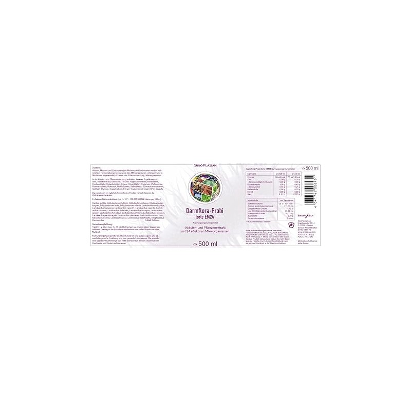 Intestinal Flora Probi Forte EM24 | 24 Living Bacterial Strains