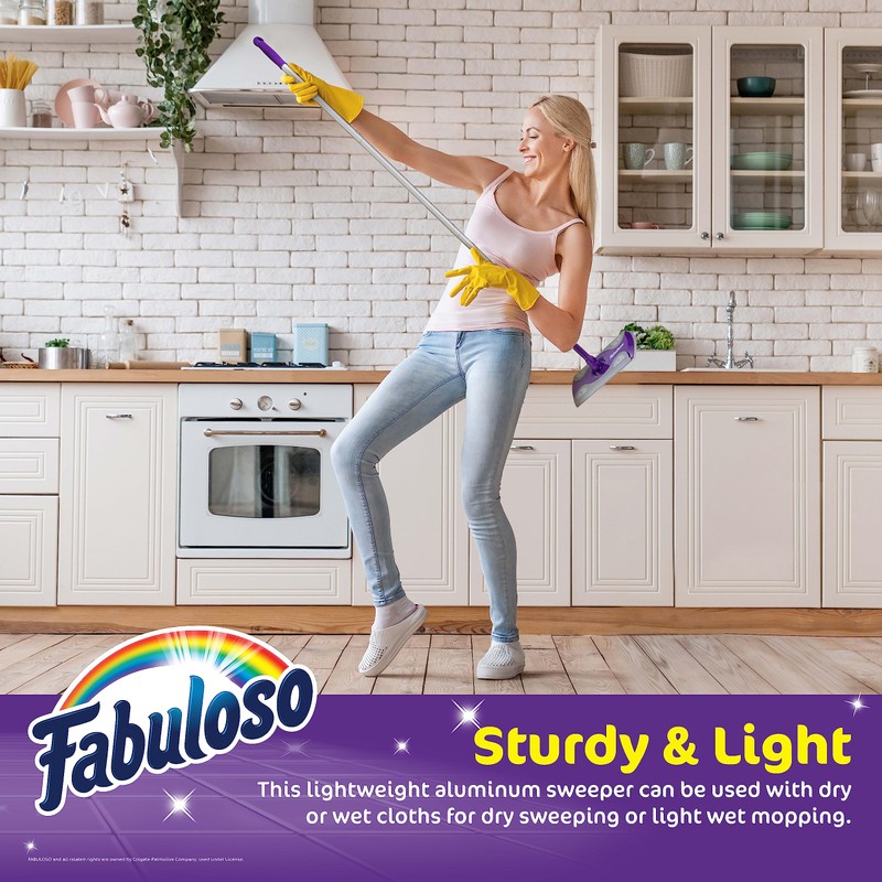 Fabuloso Dry and Wet Sweeper with Bonus 12 Dry Cleaning