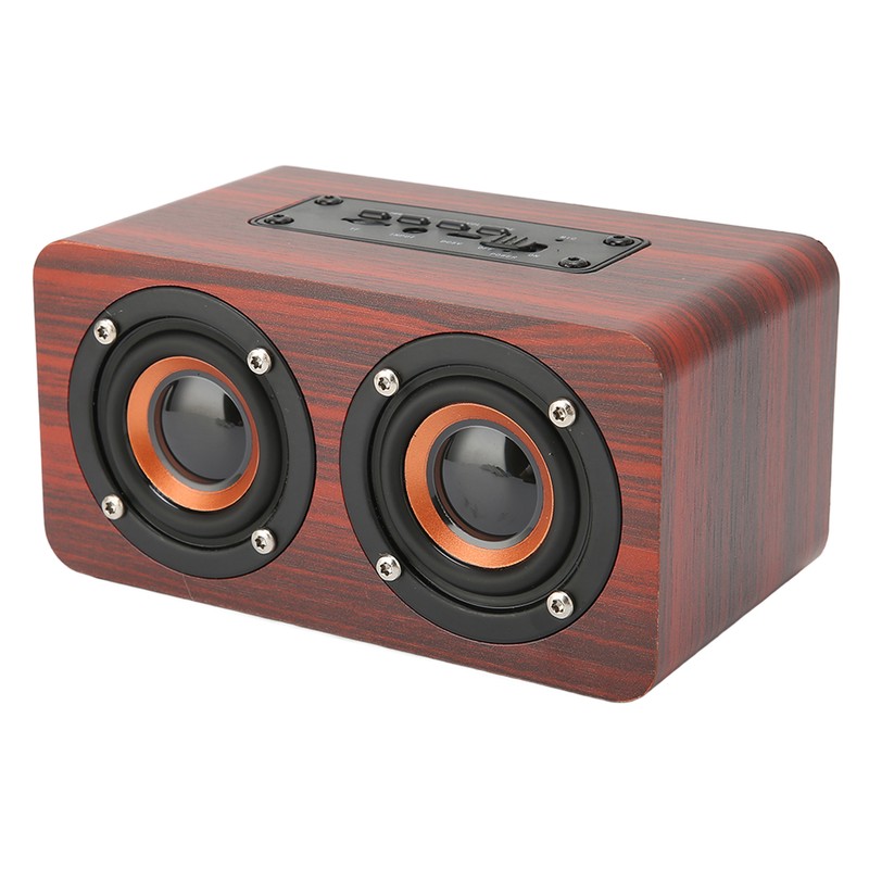 Retro Bluetooth Speaker Built in Mic Portable Wireless Speaker Supports