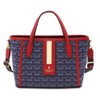 Lanvin Collection 61-6312 Two-Way Shoulder Felia Bag, navy/red