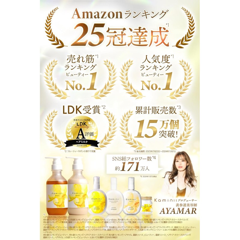 Kaminii Kaminoi Moist Rich Shampoo Treatment Set Total 780ml