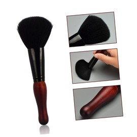 Housoutil 1pc Professional Blusher Brush Wooden Handle Nylon Fiber Makeup Tool for Women Girls for Face Powder Blush Application for Daily Professional Use