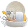 IKOCO Sourdough Starter Kit Include 9 Inch Round & 10