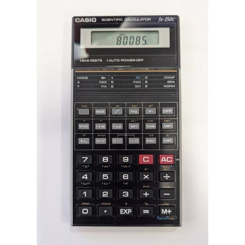 Casio fx-250C VINTAGE Scientific Calculator NEW IN BOX