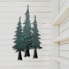 PINE FOREST METAL WALL ART