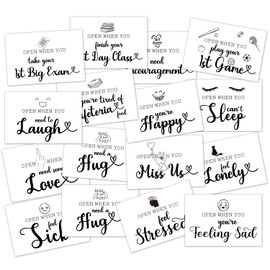 Set of 16 Open When Envelopes - Going Away to College, University Gifts, Leaving Home, Daughter Son Friend Gift College gift-A01