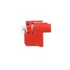Panduit PSL-DCPLX Rj45 Plug Lock-in Device, 10 Devices (Red) and