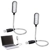 Cerioll USB Connection Reading Lamp, USB Gooseneck, Computer Lamp LED