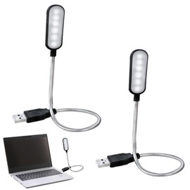 Cerioll USB Connection Reading Lamp, USB Gooseneck, Computer Lamp LED Lamp USB Connection, USB LED Lamp, USB Lamp, USB Reading Lamp, LED USB Light, USB Gooseneck Lamp, Notebook Reading Lamp
