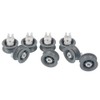 8x Dishwasher Wheels for Upper Basket - with The Original