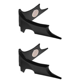 NUOBESTY 2pcs Bat Zinc Alloy Money Clips Metal Fixing Clamps for Money Cards Bills Papers Labels