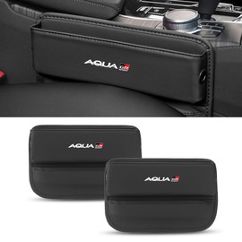 [Aqua GR Sports Exclusive] Seatside Pocket, For AQUA GR Sport, Exclusive Logo, Car GR Sports Grade Compatible, Car Seat Storage Case, Fill Gap, Fall Prevention, Storage for Small Items, Includes