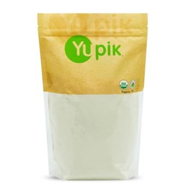 Yupik Organic Quinoa Flour, 2.2 lb (35.3 oz), USDA Certified, Gluten-Free, Non-GMO, Vegan, Kosher, Finely Ground from White Quinoa Seeds, White Flour Alternative for Baking & Cooking